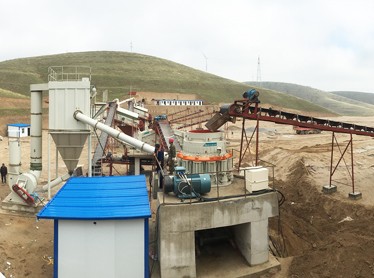 甘肃庆阳时产450-500吨花岗岩破碎骨料生产线