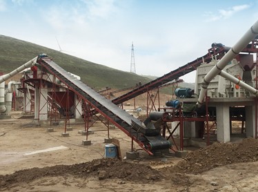 甘肃庆阳时产450-500吨花岗岩破碎骨料生产线