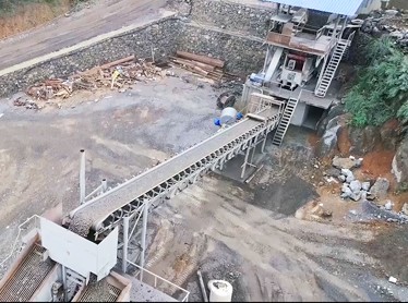 贵州时产1000吨石灰石砂石料生产线项目