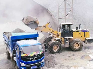 贵州时产1000吨石灰石砂石料生产线项目